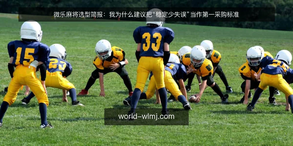 微乐麻将选型简报:我为什么建议把“稳定少失误”当作第一采购标准 — 需求定义:你到底要买什么样的胜率 配图